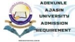 Adekunle Ajasin University Admission Requirements 2025/2026