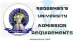 Redeemer’s University Admission Requirements 2025/2026