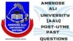 AAU post-UTME Past Questions & Answers | Free Download