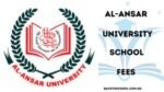 Al-Ansar University School Fees For All Courses 2025/2026