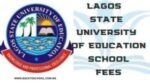 LASUED School Fees for 2025/2026 Academic Session