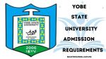 Yobe State University Admission Requirements for all Courses