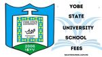 Yobe State University School Fees (Damaturu) 2025/2026