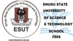 ESUT School Fees for 2025/2026 Academic Session
