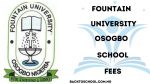 Fountain University School Fees for all Courses 2025/2026