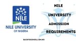 Nile University Admission Requirements for 2025/2026 Academic Session