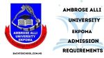 AAU Admission Requirements for 2025/2026 Academic Session